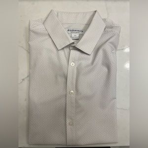 Mizzen+Main White Performance Wear Dress Shirt